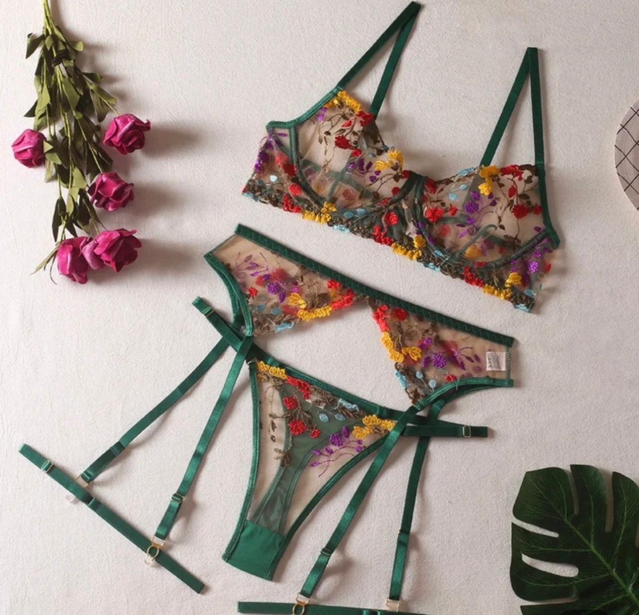 Goddess Garden Lingerie set
