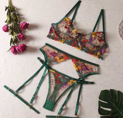 Goddess Garden Lingerie set