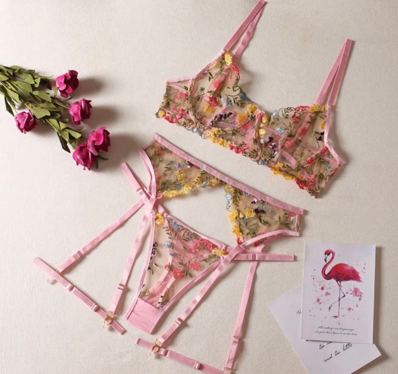 Goddess Garden Lingerie set