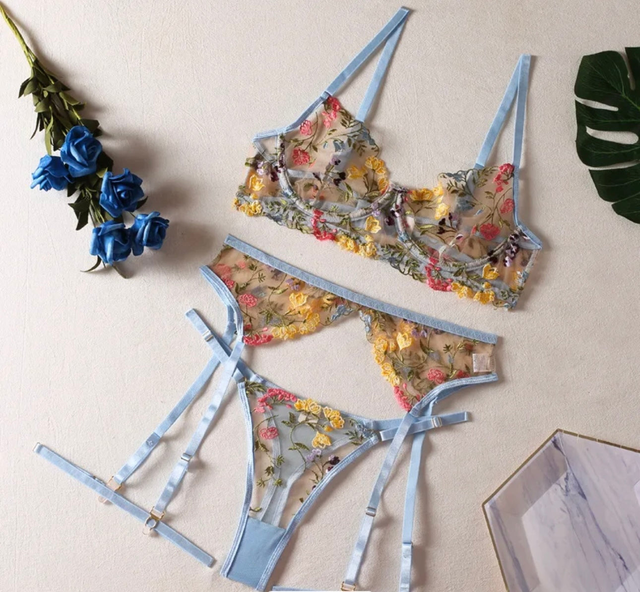 Goddess Garden Lingerie set